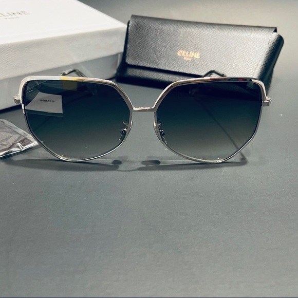 CELINE 58mm Sunglasses Authentic! New! - Picture 9 of 13